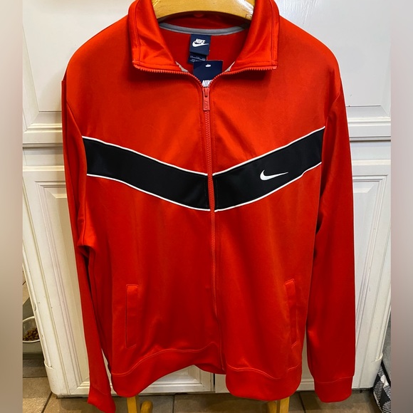 Nike Men’s Striker Full Zip Warm Up Track Jacket - NWT - Size XXL - Red - Picture 2 of 10